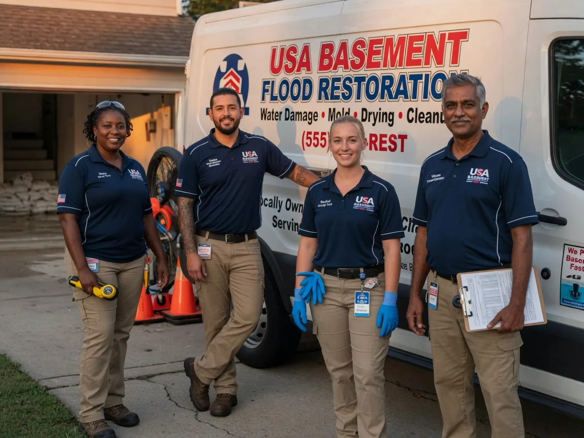 Basement Flood Cleanup company in Pipersville, PA
