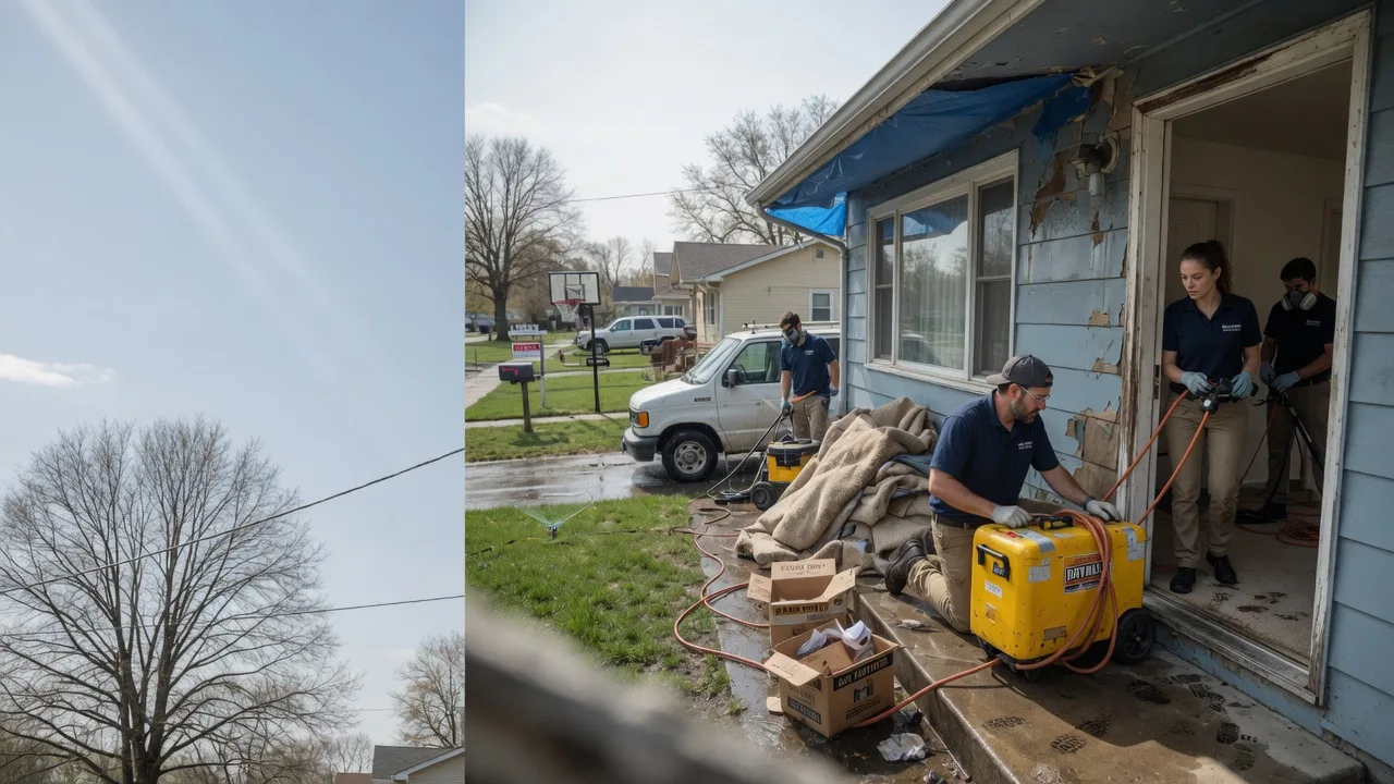 Basement Flood Cleanup in Pipersville, PA near me